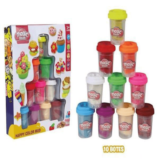 Picture of Magic Color happy color mud 10 bottles