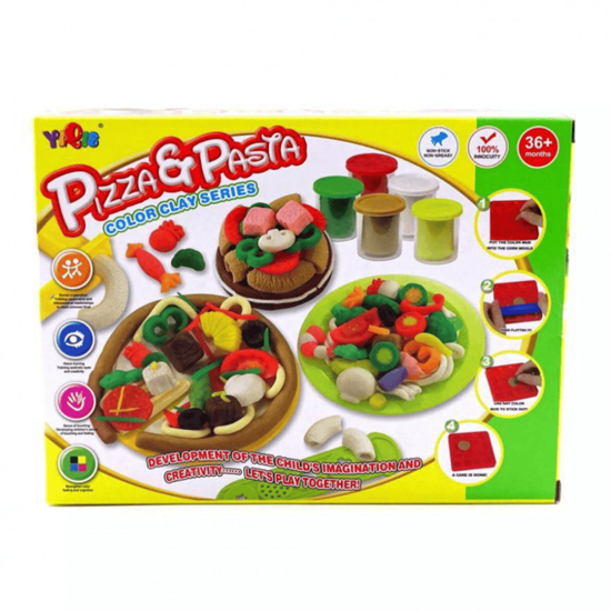 Picture of Educational medical clay pizza and pasta shape