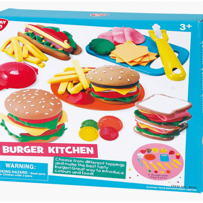 Picture of burger kitchen dough playset