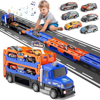 Picture of 2in1 Truck, 8 cars, racing track 140 cm, for shooting cars