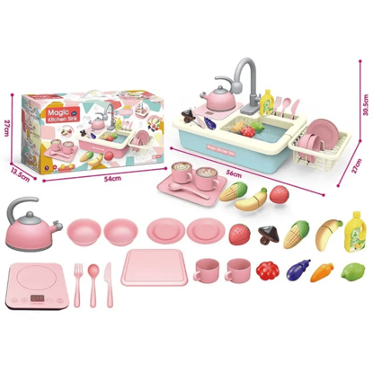 Picture of Magic Kitchen Sink Set W/Water - 21pcs