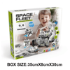 Picture of STEM Space Fleet Robot Space Building Kit DIY 6 In 1 Blocks