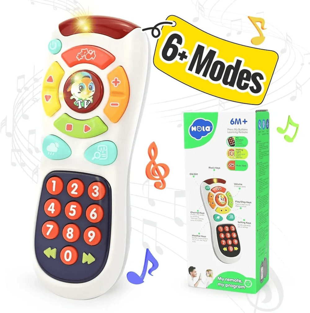 Toy. Remote control game with music and educational games for children