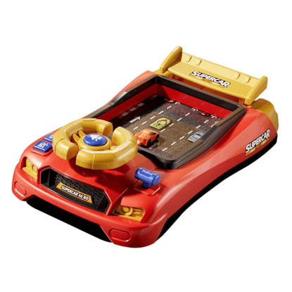 Picture of Racing Car Steering Wheel Toy with Music and Lights for Kids - Red