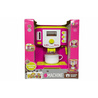 Picture of PINK AUTOMATIC COFFEE MAKER WITH LIGHT AND SOUND