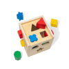 Picture of Wooden shapes sorting cube