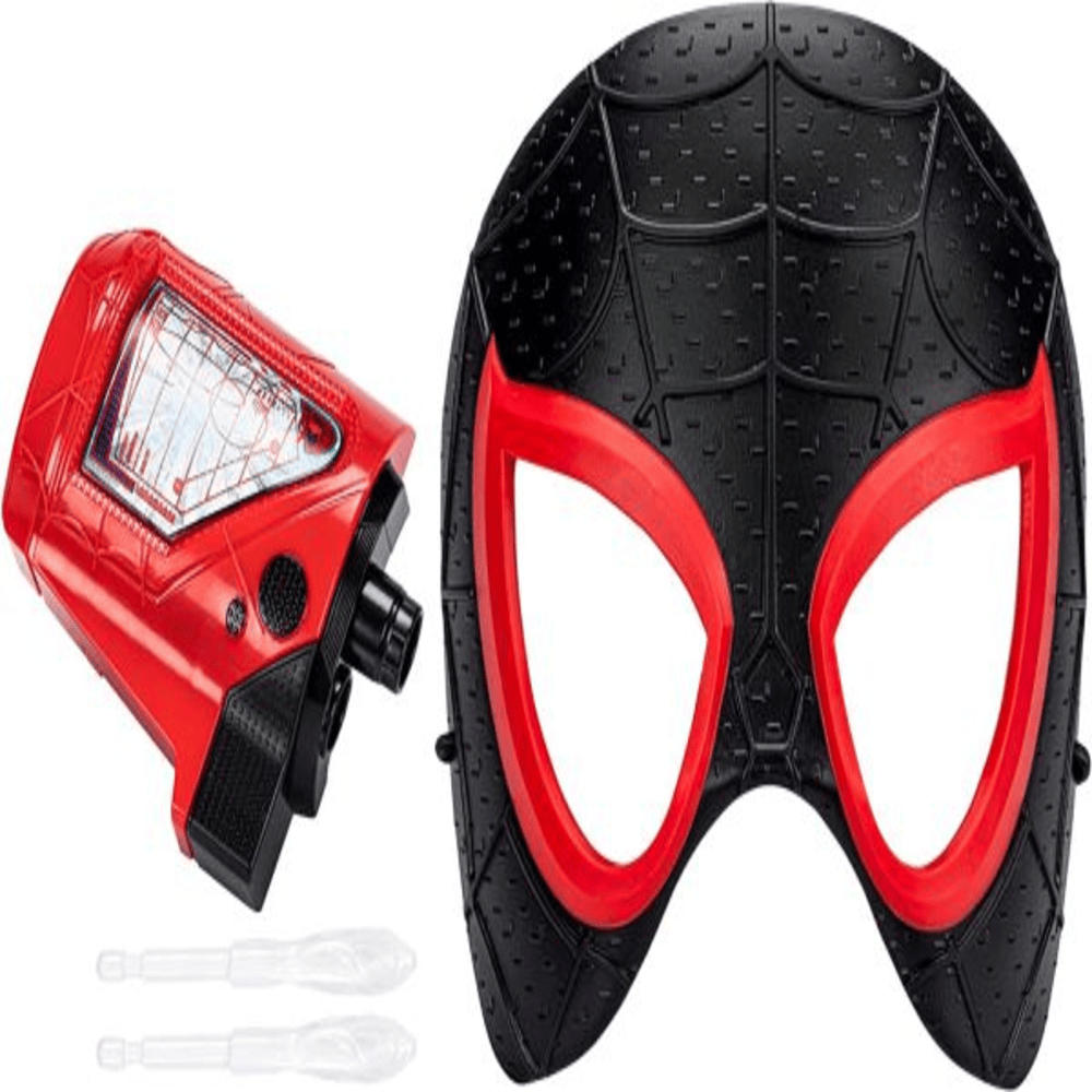 Toy. Spiderman mask and launcher