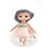 Picture of Annie's sweet doll with a wardrobe.