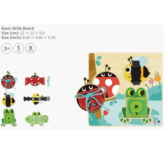 Toy. Basic Skills Board