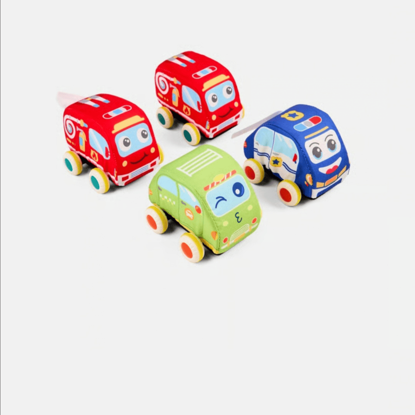 Picture of 4 soft retractable cars
