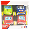 Picture of 4 soft retractable cars