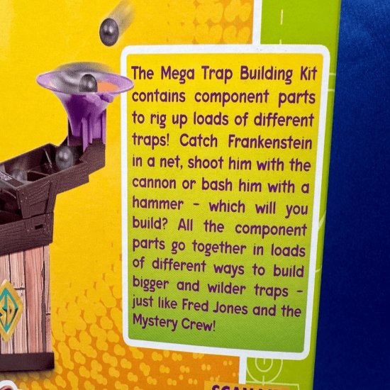 Toy. Scooby-Doo TRAP TIME MEGA TRAP Building Kit - 30+ Traps