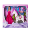 Picture of Fairytale doll with a horse- light and sound functions