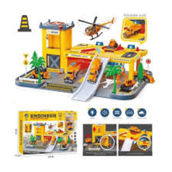 Picture of Construction Parking Lot Playset