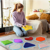 Picture of Sensorial Tile Pads, Multi-Texture and Colorful Floor Mat Set, 8pcs