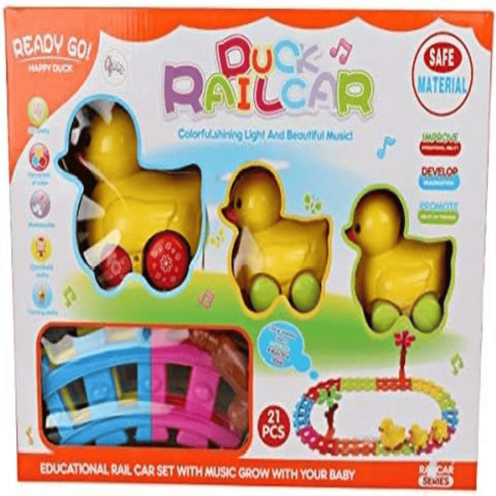 Toy. The Yellow Duck Train
