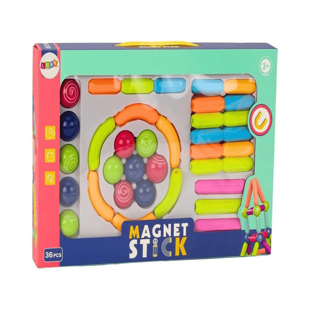 Toy. Magnetic Sticks 36 pcs