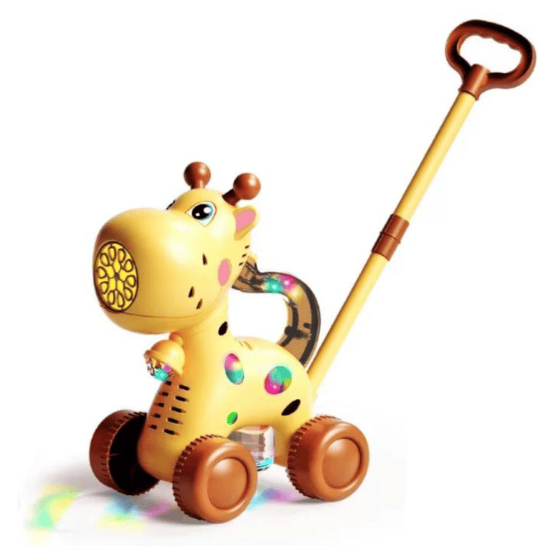 Toy. Giraffe bubble machine