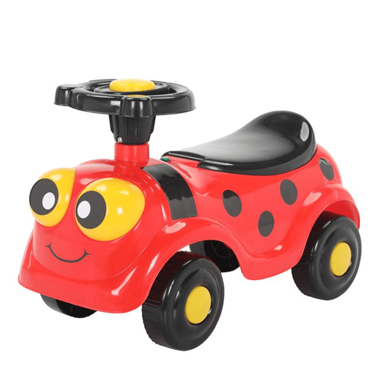 Picture of A toy car for kids shaped like a ladybug