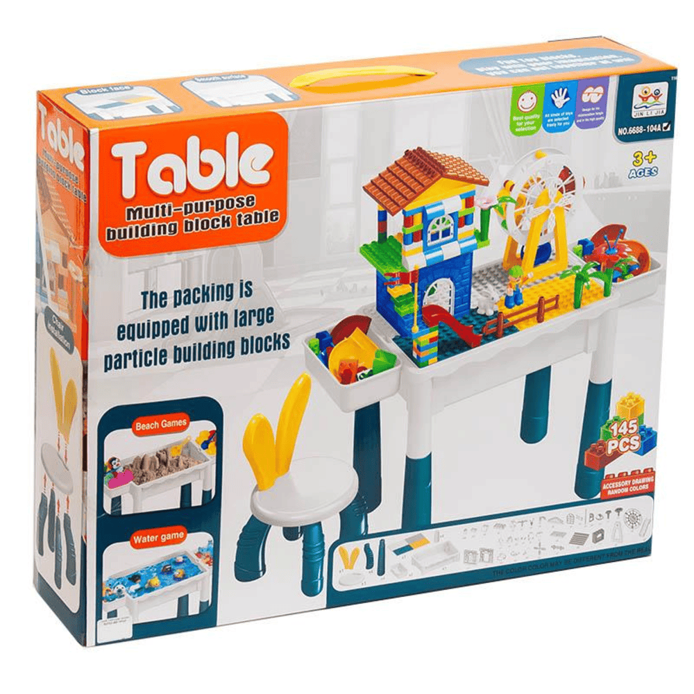 Toy. Versatile Building Blocks Table