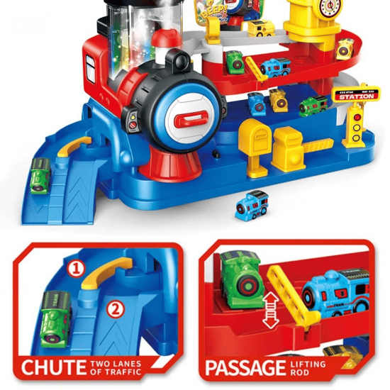 Toy. Electronic train route