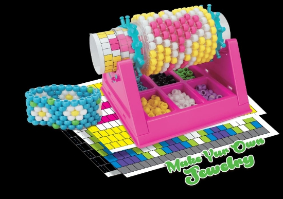 Toy. Bead Bracelet Making Machine