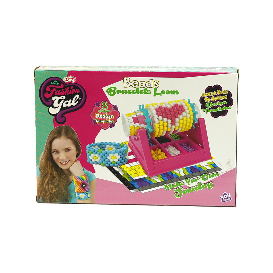 Toy. Bead Bracelet Making Machine