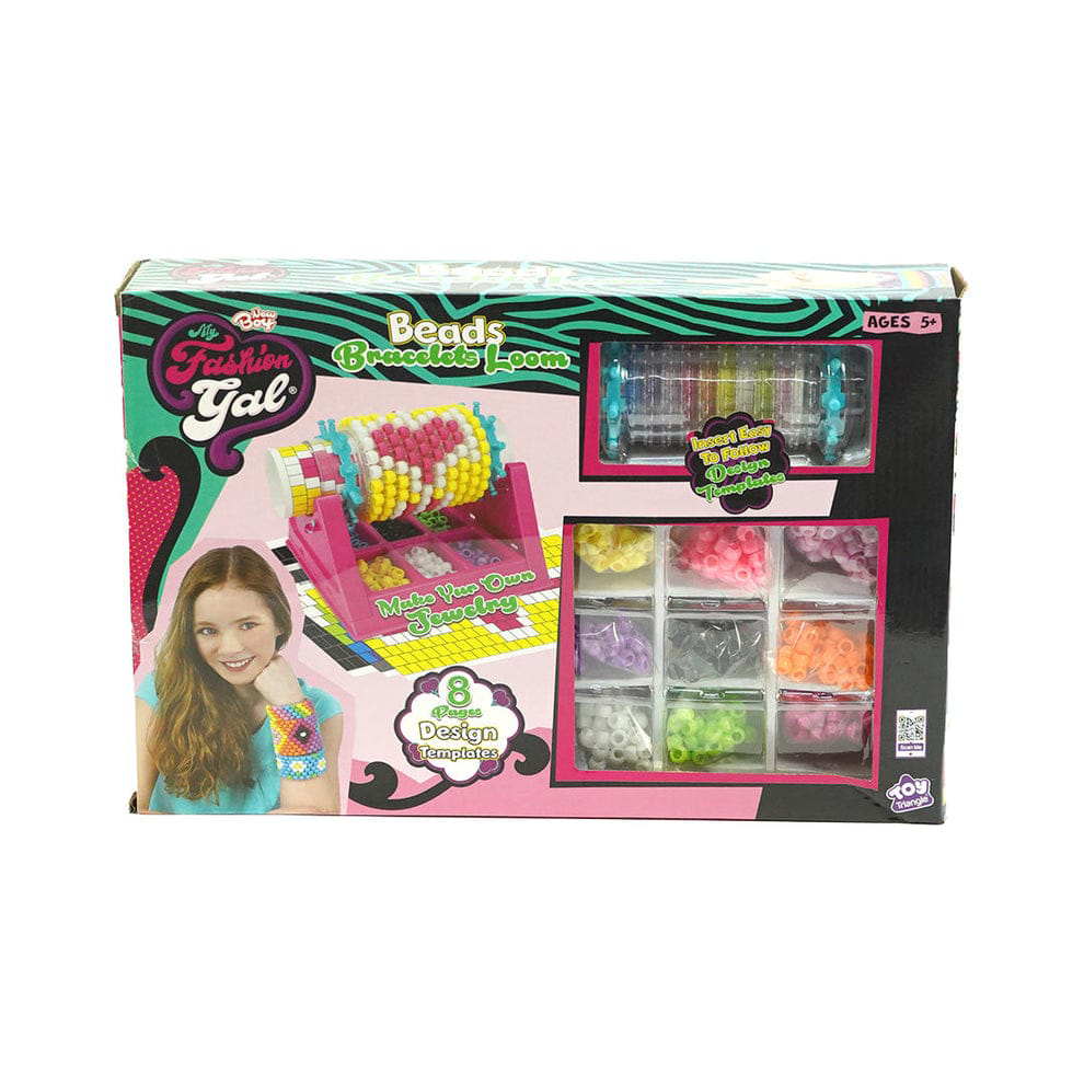 Toy. Bead Bracelet Making Machine