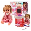 Picture of The child's doll with the hairstyle