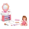 Picture of The child's doll with the hairstyle