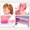 Picture of The child's doll with the hairstyle