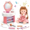 Picture of The child's doll with the hairstyle