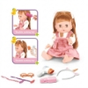 Picture of The child's doll with the hairstyle